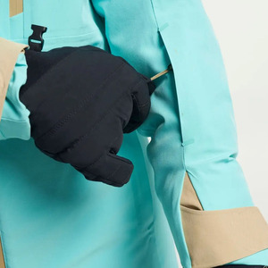 Conjunto de Chaqueta y Pantalones de Esquí para Mujer, Diseño Color Block, Impermeable, Transpirable, Aislado, Ropa de Invierno con Capucha - Product Image 4