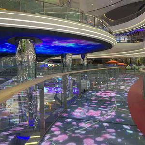 İngiltere'de P3.9 kapalı holografik esnek LED Film görünmez ekran asansör Ultra yüksek geçirgenliği - Product Image 4