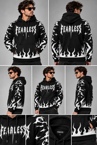 Hoodie de motard avec doublure en Kevlar, impressions réfléchissantes haute visibilité, poches pour protections CE, fabricant sur mesure - Product Image 5