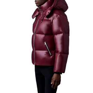 Winter Fashion <b>Men's</b> Puffer <b>Jackets</b> New Arrival Customized Front Stand Collar High Quality Eco-Friendly Waterproof Reversible - Product Image 5