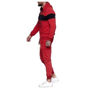 Marque personnalisée Streetwear pour hommes, survêtements, pantalons de survêtement à capuche pour hommes, survêtement avec fermeture éclair, jogging, style pantalon personnalisable - Product Image 4
