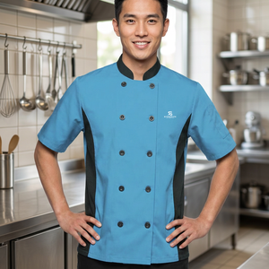 Uniforme de Chef Unisex con Construcción Transpirable para Equipos de Restaurantes y Hostelería, Fábrica de Ropa OEM 2026 - Product Image 3