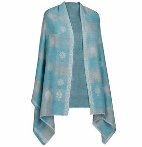 Écharpe VIC en cachemire et laine fine pour femme, style châle indien, 70x200 cm, respirante, pour l'hiver, usage extérieur et quotidien - Product Image 1