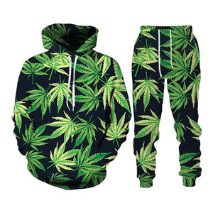 Nouvelle mode, survêtement de jogging pour hommes, ensemble de sport en polyester et coton avec impression lion par sublimation pour hommes - Product Image 5