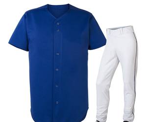 Uniforme de béisbol de nuevo estilo a precio económico, en oferta, totalmente personalizable, ropa deportiva de última tendencia, uniforme de béisbol con mangas cortas. - Product Image 1