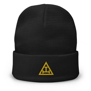 Gorro Personalizado del Capítulo del Arco Real - Bordado Dorado en Varios Colores - Product Image 6