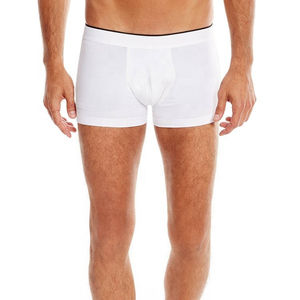 Sous-vêtements classiques pour hommes avec logo personnalisé, couleur unie, confortables, vente en gros, caleçons et boxers pour hommes de haute qualité, élastiques - Product Image 3