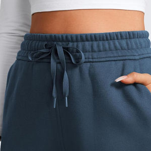 High Quality Solid High-waisted Slim <b>Women's</b> Casual <b>Trouser</b> with Pocket Ladies Long Casual <b>Baggy</b> <b>Trouser</b> Casual OEM Service - Product Image 6