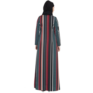 Printed Design Maroon Color New Islamic Dress <b>Abaya</b> Plus Size Lightweight Comfortable Breathable Womens Wholesale Customized - Product Image 1