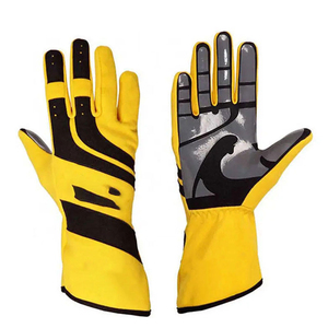 Guantes de Carreras OEM, Duraderos, Antideslizantes, de Poliéster y Algodón, Dedos Completos, para Deportes de Motor Profesionales y Eventos de Karting - Product Image 1