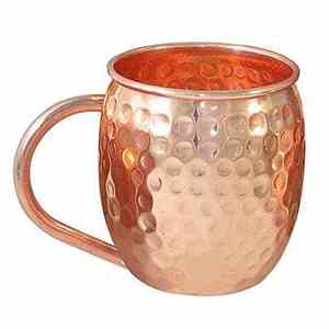 Tazas de Cobre Puro Martillado con Asa de Cobre, las Más Vendidas, para Bares y Hoteles - Product Image 5