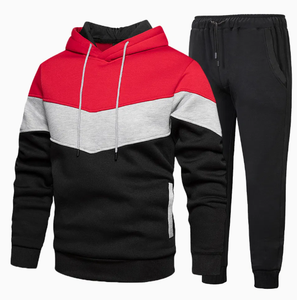 Conjunto Deportivo Personalizado al por Mayor para Hombre, con Logotipo Impreso, Pantalones y Sudadera con Capucha, 2 Piezas, Ropa Deportiva para Entrenamiento - Product Image 6