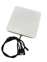 Lector de Tarjetas de Control de Acceso UHF RFID de Largo Alcance de Alta Tecnología con WG26/TCP/IP para Gestión de Estacionamientos y Almacenes