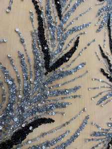 ผ้าลูกไม้ประดับลูกปัดจากโรงงานโดยตรง สำหรับชุดราตรีหรือชุดงานพรอม และเสื้อผ้าแฟชั่น มีจำหน่ายในราคาที่ดีที่สุด - Product Image 2