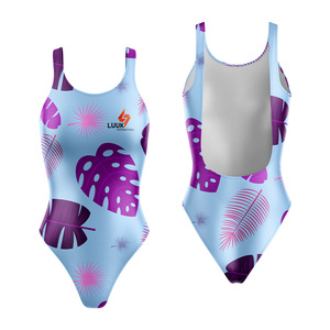 Maillot de bain personnalisé pour femme, imprimé par sublimation, dos nu, en maille ajourée, extensible, en Spandex et Polyester, type body - Product Image 6