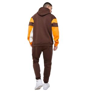 Nouveau gros nouvel arrivage de vêtements pour hommes survêtements deux pièces à la mode décontractée de couleur unie survêtements pour hommes - Product Image 1