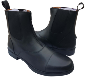 Botas de equitación de cuero de alta calidad para hombres, para entrenamiento y práctica de equitación, venta al por mayor, personalizadas - Product Image 1