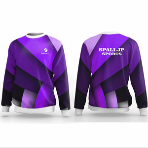 Sudadera para Hombre con Cuello Redondo, Diseño Moderno 2026, Fabricación Personalizada OEM, Sudadera Lisa de Forro Polar con Manga Larga - Product Image 1