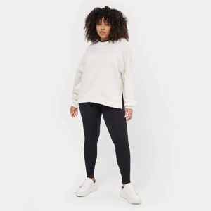 เสื้อฮู้ดผ้าฟลีซคอกลมสำหรับผู้หญิง ให้ความอบอุ่นยาวนาน ช่วยให้ผิวแห้ง ใส่ได้ทุกวัน เหมาะสำหรับกิจกรรมกลางแจ้งและการเดินทาง - Product Image 1