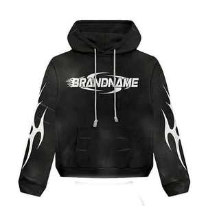 Conjunto de Sudadera y Pantalones Deportivos para Hombre, Estilo Acid Wash, Ligero, Tejido, Cortavientos, Corte Holgado, Unisex - Product Image 6