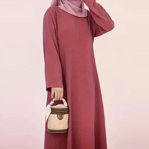 Haut long modeste pour femme, marque privée, tricoté, respirant, matériau durable, vente chaude - Product Image 5