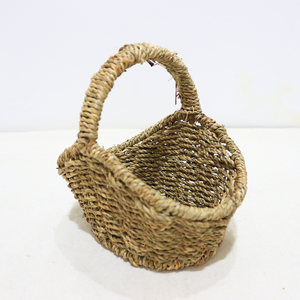 Cesta de Almacenamiento de Flores y Picnic Artex Dong Thap, Diseño Nuevo y Ecológico, Hecha de Pasto Marino Natural con Asa Rústica, Superventas - Product Image 6