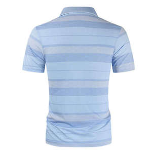Chemise personnalisée pour homme, été, couleur unie, manches courtes, 100% coton toile respirant, logo OEM, fournisseur en gros - Product Image 3