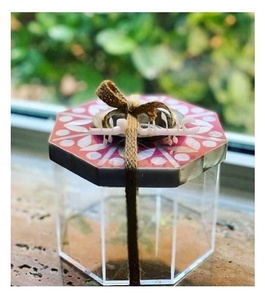 Gran oferta, caja de incrustaciones de fregona de madera de Acacia de estilo árabe, decoración india, artesanías, tapa de hueso de madera, caja de regalo, artesanías de calidad - Product Image 6