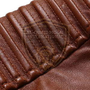 Chaqueta de Cuero de Invierno para Hombre, Resistente, Hecha a Medida, con Cuello Alto, Logotipo Frontal, Impermeable y Ecológica, con Impresión de Logotipo Personalizado - Product Image 4