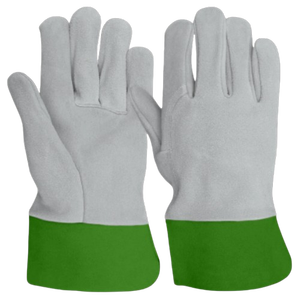 Guantes de Seguridad de Cuero Vacuno Reforzado de Primera Calidad para Construcción Industrial y Bomberos, Protección Cómoda para las Manos - Product Image 4