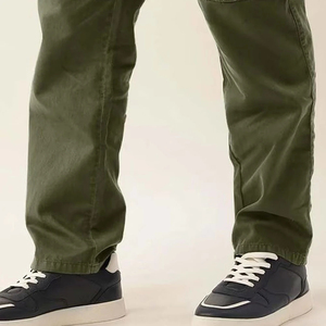 Pantalon cargo décontracté, mode unique, couleur personnalisée, look varié, pantalon cargo toutes tailles, pantalon cargo uni teint, service OEM - Product Image 2