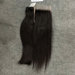 Extensions de cheveux humains vietnamiens 5x5 HD Lace Closure, soyeuses et douces, sans perte ni nœuds – Meilleures ventes - Product Image 2
