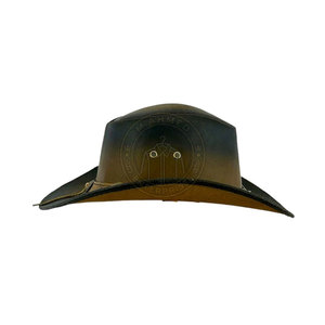 <b>Western</b> Fashion Cowboy <b>Hat</b> With Structured Felt Crown Wide Brim And Classic Decorative Trim Cowboy <b>Hat</b> - Product Image 5