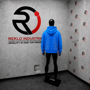 PREMIUM BLUE STREETWEAR OVERSIZED ZIP UP HOODIE STYLISH MODERN GRAPHIC HOODIE LUXURY STREET SOFT WINTER HOODIE OVERSIZED FASHION - Product Image 4