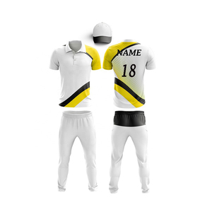 ชุดคริกเก็ต กางเกงและเสื้อแขนสั้น น้ำหนักเบา สวมใส่สบาย รับสกรีนโลโก้/หมายเลข ระบายเหงื่อ ป้องกันรังสียูวี ระบายอากาศได้ดี - Product Image 6