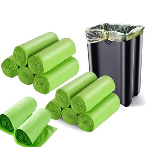 Vente chaude : Sacs de courses en T-shirt biodégradables et compostables, sacs d'épicerie en plastique, sacs poubelles pour déchets de chien, fabriqués sur mesure en usine - Product Image 4