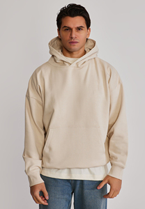 Nouveaux sweats à capuche tendance pour hommes en coton et polyester, style décontracté unique, basiques en mélange de coton, sweats à capuche pour hommes à épaules tombantes - Product Image 6