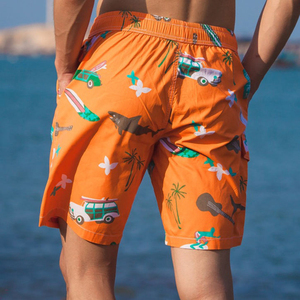 Pantalones Cortos Deportivos Sublimados Cómodos y Transpirables para Hombre, con Logotipo Personalizado, Diseño Sólido, el Mejor Estilo - Product Image 4