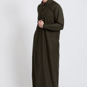 2026 New Style Wholesale Breathable <b>Men's</b> Jubba <b>Thobe</b> for <b>Men</b> Latest Fashion <b>Men</b> Jubba <b>Thobe</b> Low MOQ Comfortable For Sale - Product Image 2