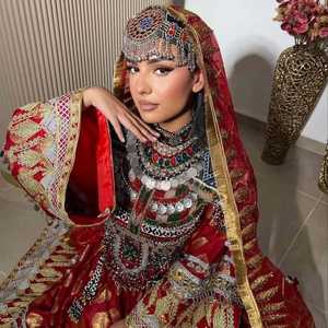 Luxury Embroidered Afghani Casual <b>Dresses</b> for Women Traditional Ethnic Bohemian Festival Party Wear Wholesale Collection - Product Image 2