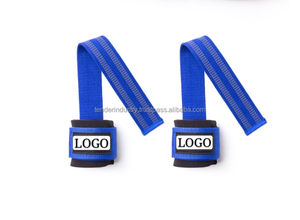 Tender Industry ofrece calidad logotipo personalizado gimnasio muñequeras algodón más grueso y silicona para levantamiento de pesas - Product Image 2