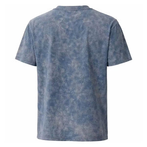 T-shirt vintage délavé à l'acide pour homme, en coton épais et surdimensionné, faible MOQ, style streetwear, OEM - Product Image 2