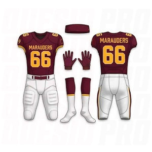 Ensemble complet d'uniformes de sport pour équipes : Sweat à capuche et short, maillot, vêtements de jeu, gants, bandeaux – Qualité supérieure, logo personnalisé - Product Image 4