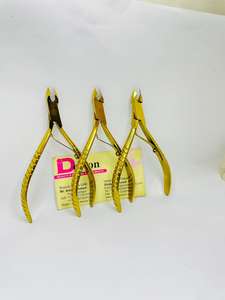 Cortacutículas de Plasma Dorado Brillante de Calidad Duradera, de Acero Inoxidable, para Manicura, Cortacutículas Fino y Afilado para Eliminar Cutículas Encarnadas - Product Image 6