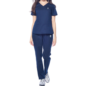 Uniforme Médico de Manga Corta en Tela Suave para Mujer, Uniforme de Enfermería para Hospital y Clínica - Product Image 1