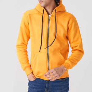 Cotton Fleece Zipper Hoodie Soft <b>Warm</b> Full <b>Men</b> Zipper Hoodies Comfortable Fit Casual Outdoor Hooded <b>Jacket</b> With Pockets - Product Image 2