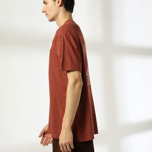 ผู้ผลิตเสื้อยืดขายส่ง เสื้อยืดผ้าคอตตอนหนานุ่ม พิมพ์ลายกราฟิกตามสั่ง เสื้อยืดโอเวอร์ไซส์สำหรับผู้ชาย - Product Image 3