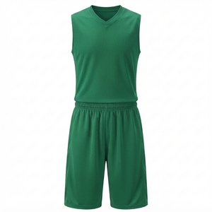 Conjunto Deportivo de Baloncesto para Hombre – Camiseta sin Mangas Transpirable y Pantalones Cortos – Conjunto de Camiseta y Pantalones Cortos para Entrenamiento Deportivo – Gris Oscuro - Product Image 2
