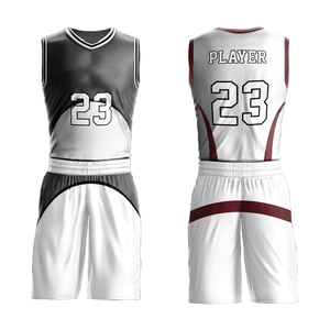 Conjunto de Uniforme de Baloncesto de Talla Grande de Alta Calidad, Transpirable, de Secado Rápido, Anti-UV, Jersey y Pantalones Cortos de Verano, Precio Bajo - Product Image 3
