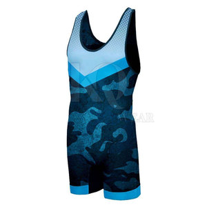 <b>Men</b> Casual Knitted Lightweight Wrestling <b>Singlets</b> with Stretch Fit Design Built <b>for</b> Wrestling Gym Training Practice Sessions - Product Image 5